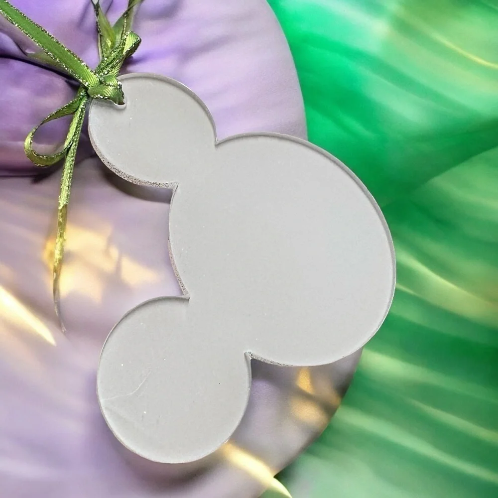 Sparkle & Kingcake: Custom Mouse Ears Ornament for Your Mardi Gras Adventure!